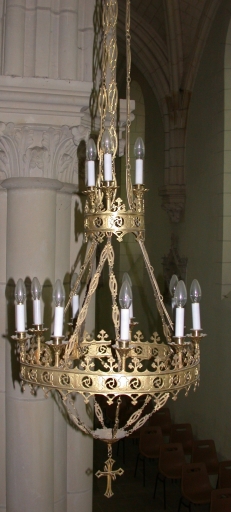 Série de 6 lustres d'église