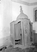 Confessionnal, chapelle Notre-Dame (Persquen)