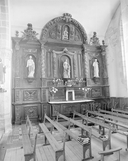 Autel, retable (autel secondaire, autel table, retable architecturé) : de sainte Anne, église paroissiale Saint-Tudec et Sainte-Anne (Landudec)