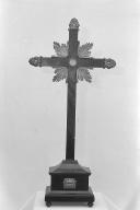 Croix-reliquaire, église paroissiale Saint-Ouen (Marcillé-Robert)