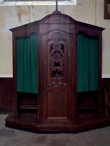 Ensemble de 2 confessionnaux