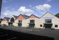 Usine de construction mécanique Rosengart, puis Chaffoteaux et Maury, actuellement magasins de commerce, quai Armez, port du Légué (Saint-Brieuc)