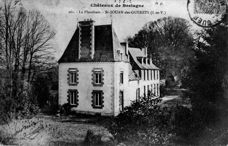 Demeure (malouinière), la Plussinais (Saint-Jouan-des-Guérets)