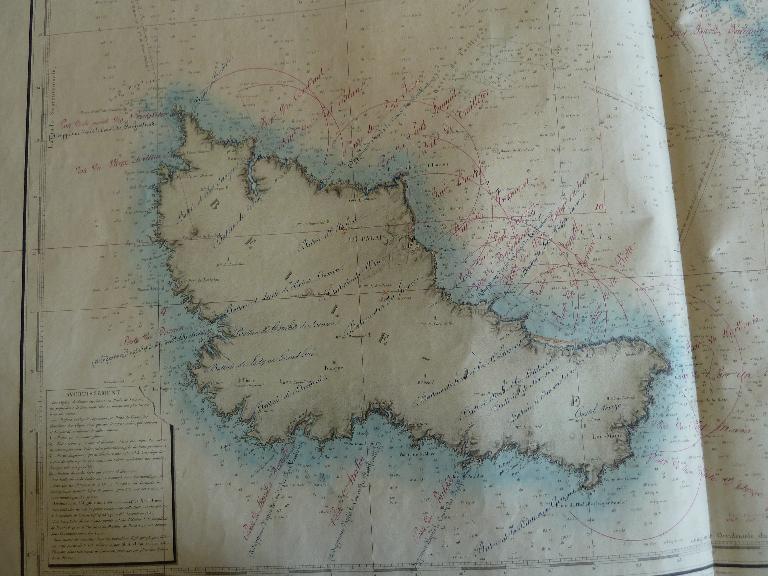 Présentation de l'opération d'Inventaire des fortifications littorales du milieu du 19e siècle dans les îles de Bretagne Sud (1830-1870)