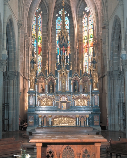 Tabernacle : Tête de Christ, Jésus et la Samaritaine, les disciples d'Emmaüs