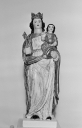 Statuette de procession de la Vierge à l'Enfant