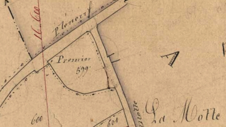 Motte féodale dite la Motte Meurdel (Pléneuf-Val-André)