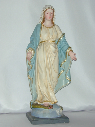 Statue de procession : Immaculée Conception