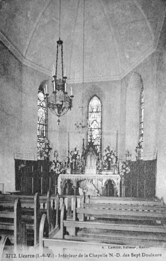 Le mobilier de la chapelle Notre-Dame-des-Sept Douleurs