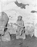 Statuette : Christ souffrant, chapelle de La Pinderie (Bazouges-la-Pérouse)