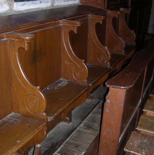 Stalles, église paroissiale Saint-Martin (Javené)