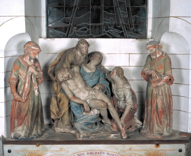 Groupe sculpté : Déploration