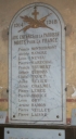Tableau commémoratif des morts de la guerre 1914-1918