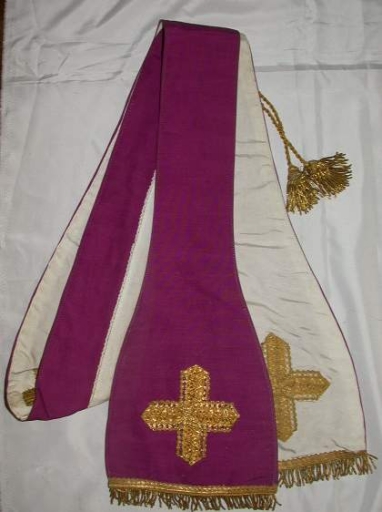 Étole pastorale réversible 1