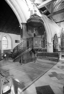 Chaire à prêcher, église paroissiale Saint-Abdon, Saint-Sennen (Messac fusionnée en Guipry-Messac en 2016)