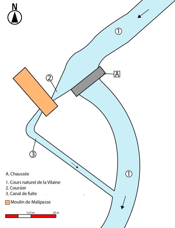 Moulin de Malipasse (Pocé-les-Bois)