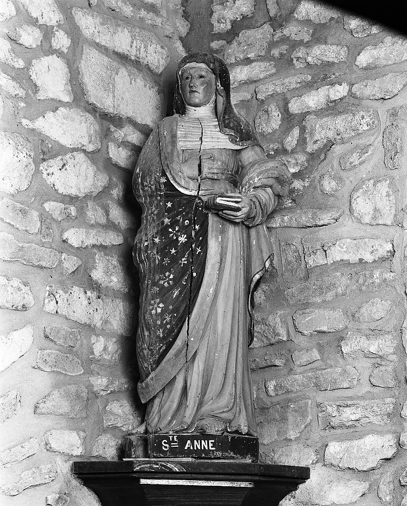 Statue : sainte Anne, chapelle Saint-Martin (Sarzeau)