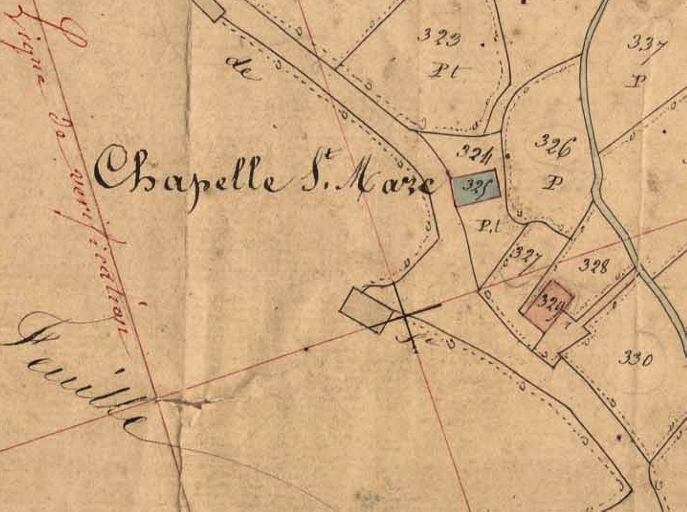 Chapelle Saint-Marc, le Petit-Saint-Marc (Planguenoual fusionnée en Lamballe-Armor en 2019)