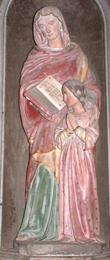 Statue : Education de la Vierge