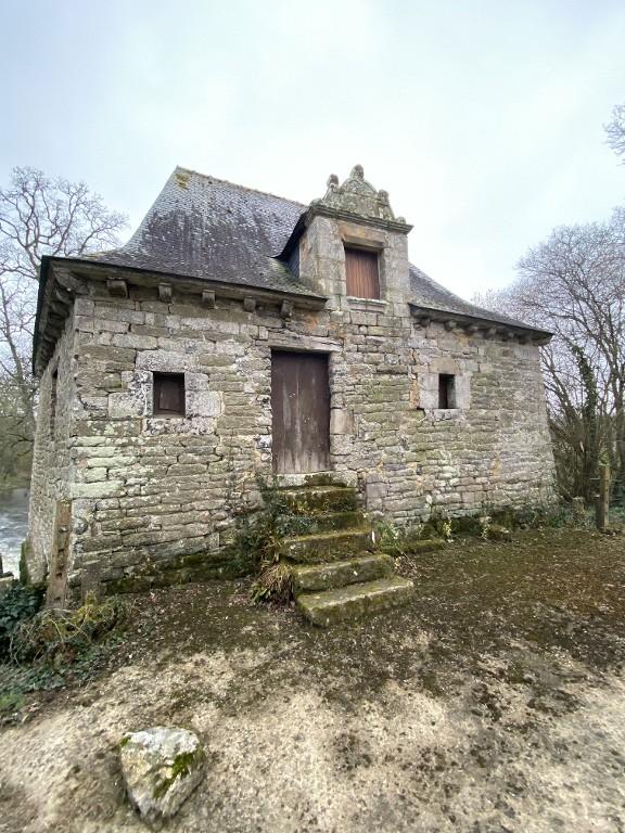 Moulin à eau, Lieuzel (Pleucadeuc)