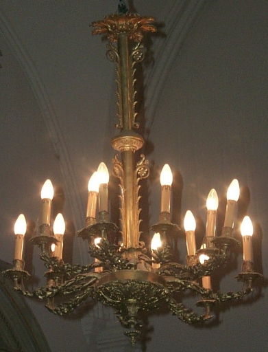 Paire de couronnes de lumières