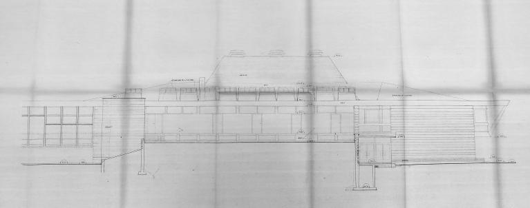 Réfectoire et infirmerie du lycée Bréquigny, 7 avenue Georges Graff (Rennes)