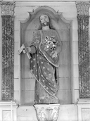 Statue (petite nature, d'applique) : saint Joseph, chapelle Notre-Dame (Trédarzec)