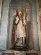 Statue : Saint Guyomard, chapelle Saint-Maurice (Saint-Guyomard)