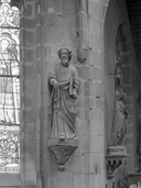 Statue (2, petite nature) : saint Paul, saint Pierre, église Saint-Pierre-Saint-Paul, Chapelle Notre-Dame-des-Victoires et ossuaire (Gourin)