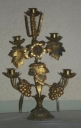 Paire de chandeliers d'église, Chaumeray (Guipry fusionnée en Guipry-Messac en 2016)