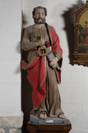 Statue de saint Pierre