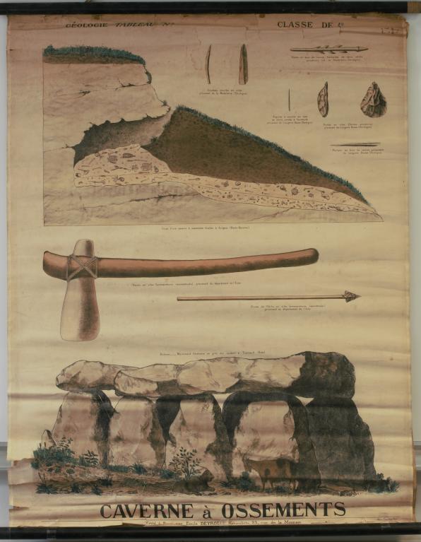Présentation de la collection d'objets de sciences naturelles du lycée Émile Zola, Avenue Jean Janvier (Rennes)