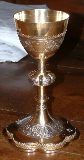 Calice n°3, église paroissiale Saint-Aubin (Yffiniac)