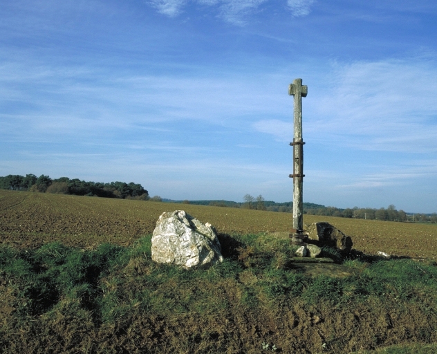 Croix de chemin, dite croix Orial, près de la Lacune  (Bruc-sur-Aff)