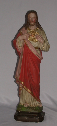 Statuette : Sacré Coeur (Tressé fusionnée en Mesnil-Roc'h en 2019)
