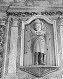 Statue (petite nature) : saint Trémeur, chapelle Saint-Trémeur (Cléden-Cap-Sizun)