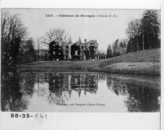 Château du Fretay (détruit) (Le Châtellier)