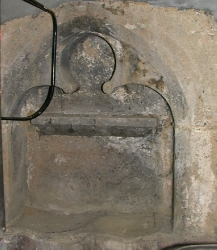 Lavabo en niche à crédence