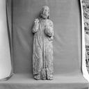 Statue (petite nature, d'applique) : Christ, église paroissiale Saint-Nicaise (Saint-Nic)