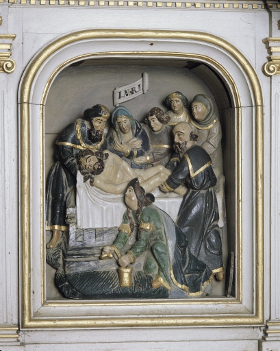 Haut-relief de la mise au tombeau