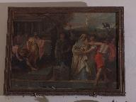 Tableau de chevalet : Martyre de saint Gentien, église paroissiale Saint-Gentien (Pluherlin)