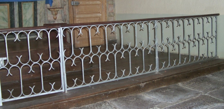 Clôture d'autel, Chaumeray (Guipry fusionnée en Guipry-Messac en 2016)
