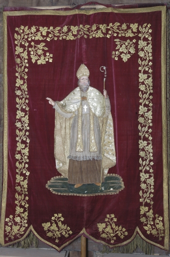 Bannière de procession : Assomption, Saint Martin