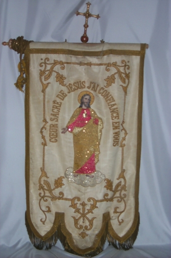 Bannière de procession 2 : Sacré Coeur