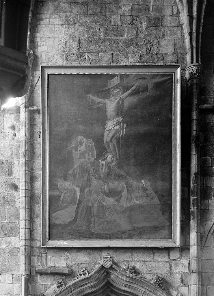 Tableau : La Déploration, cathédrale de Saint-Paul-Aurélien (Saint-Pol-de-Léon)