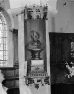 Statue (buste sur piédouche) : saint Vincent Ferrier, église paroissiale Saint-Michel (Île-aux-Moines)