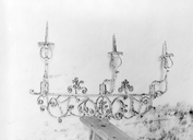 Chandelier (2), chapelle Saint-Cado (Saint-Caradec-Trégomel)