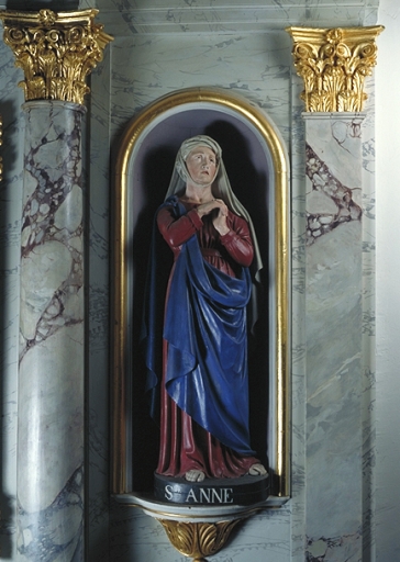 Statue : sainte Anne