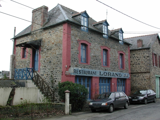 Café-restaurant Lorand, 6 rue de L'étang, les Ponts-Neufs (Morieux fusionnée en Lamballe-Armor en 2019)