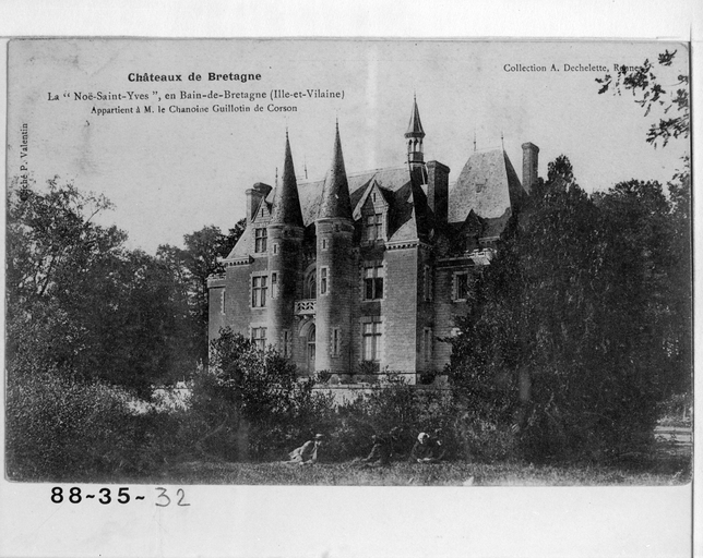Château de la Noé-Saint-Yves, la Noé (Bain-de-Bretagne)